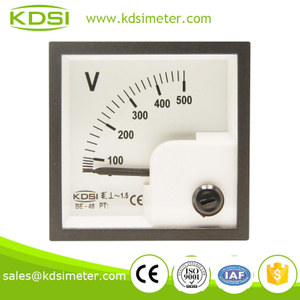 Mini type BE-48 AC Voltmeter AC500V panel voltmeter