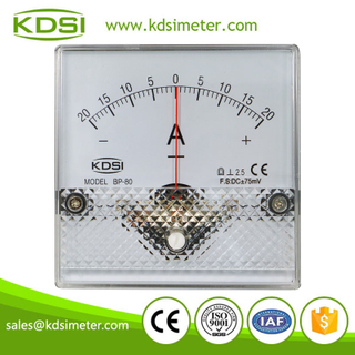 Classical BP-80 DC+-75mV+-20A need connect with shunt analog ampere meter zero in the center