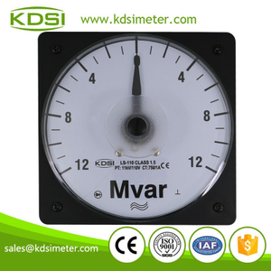 Original manufacturer high Quality LS-110 +-12Mvar 11kV/110V 750/1A panel analog wide angle reactive power meter