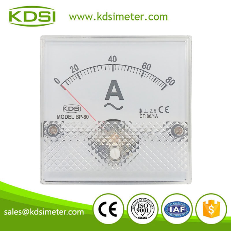 Safe to operate BP-80 80*80 AC80/1A super-mini ammeter