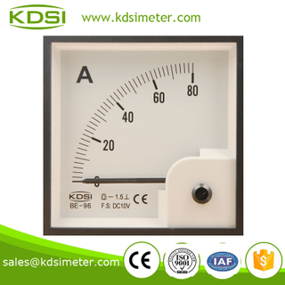 Dustproof BE-96 96*96 DC10V 80A electronic ammeter voltmeter