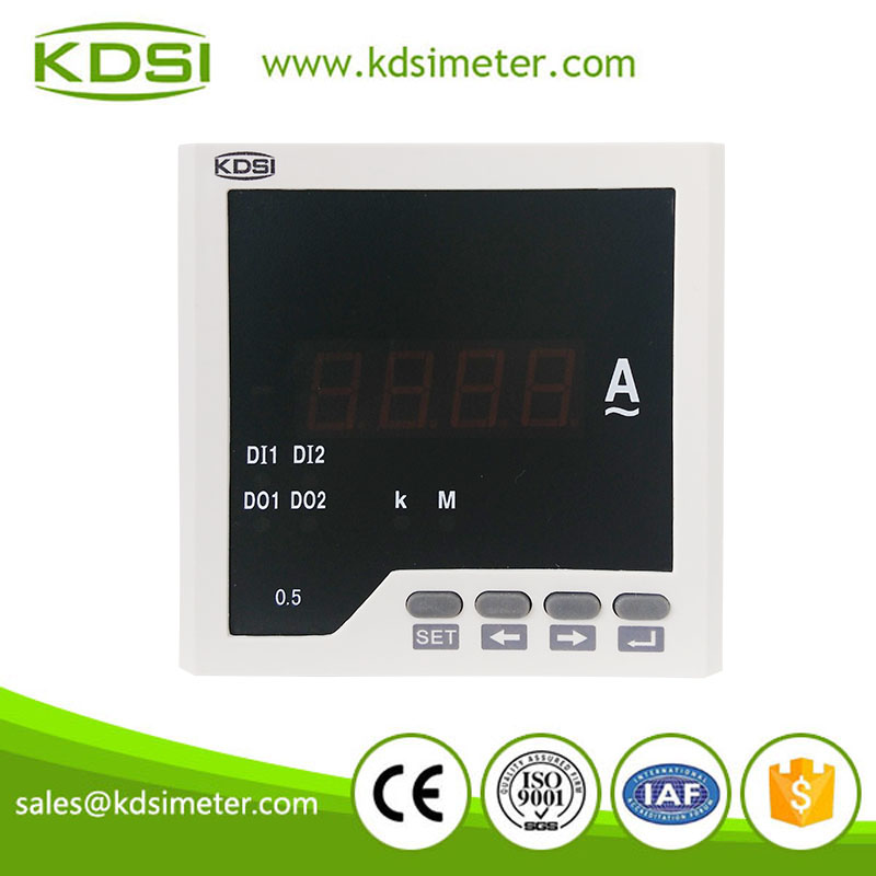 KDSI electronic apparatus 96*96 single phase BE-96 AA digital ac ammeter