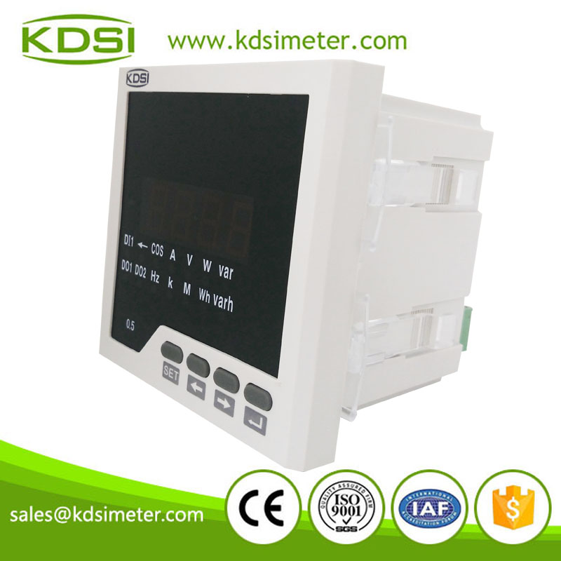 KDSI BE-96DA DC+-60mV+-400A AC/DC80V-270V digital display panel mounted led dc ammeter