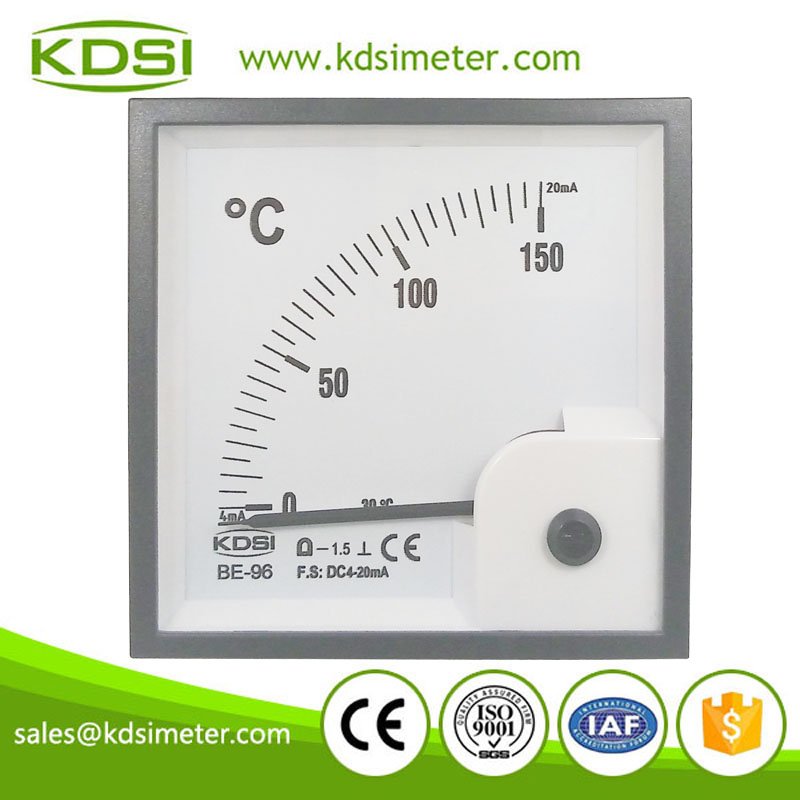 New Hot Sale Smart BE-96 DC4-20mA 150degree current temperature indicator