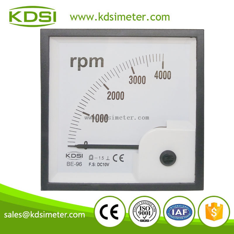 Industrial universal BE-96 DC10V 4000rpm dial tachometer
