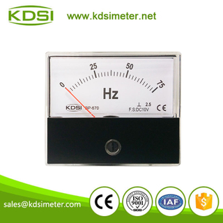 CE certificate BP-670 Frequency meter DC10V 75HZ voltage frequency meter