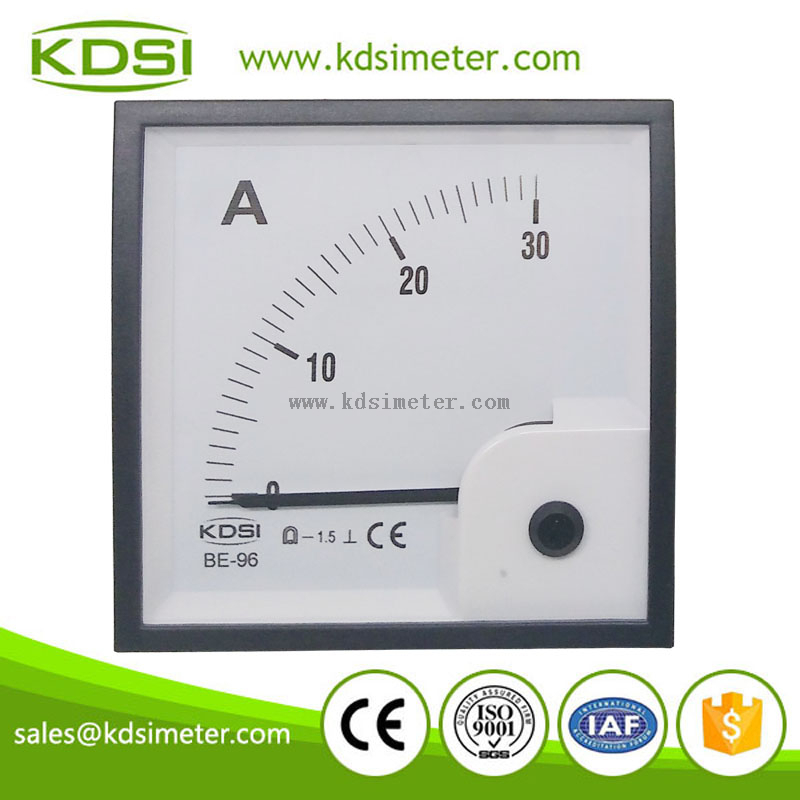 Original manufaturer Best Quality BE-96 DC Ammeter DC30A auto ampere meter