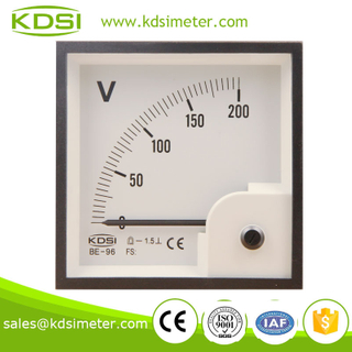 Taiwan Technology BE-96 96 * 96 DC200V analog dc panel meter