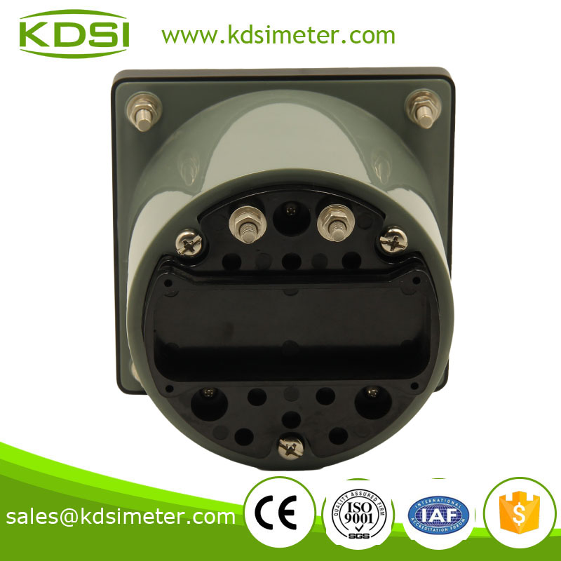 Easy installation LS-110 DC75mV 1200A wide angle dc panel analog voltmeter ammeter