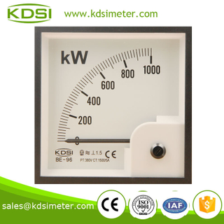 Easy operation BE-96 1000KW 380V 150 / 5A power meter