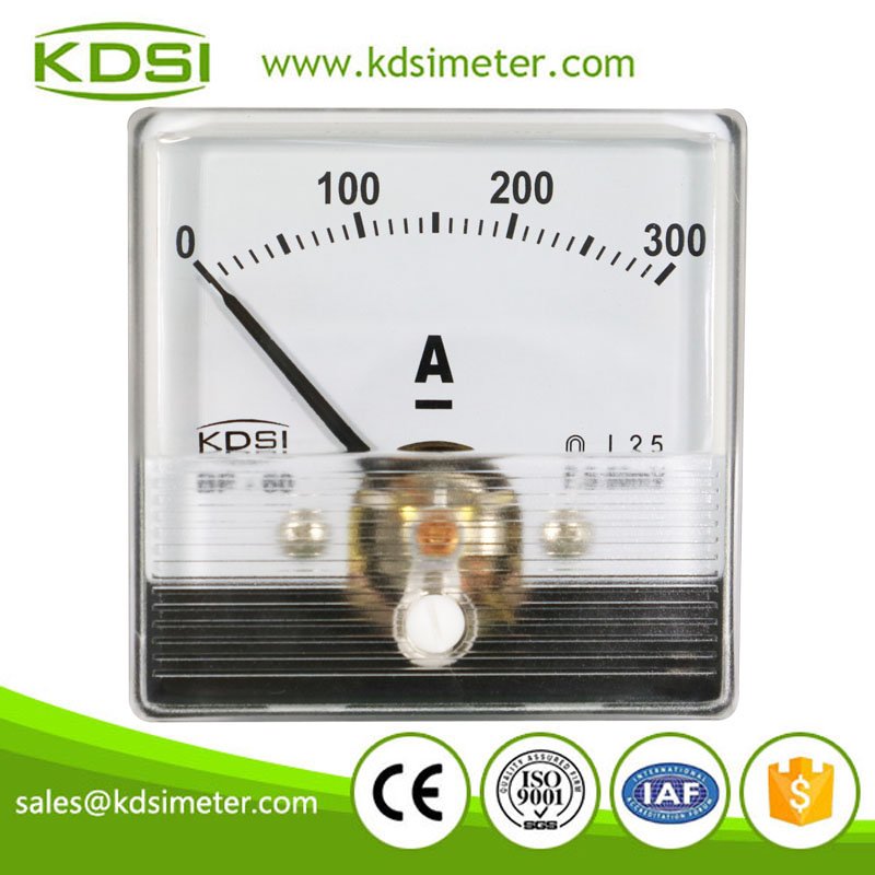 Hot Selling Good Quality BP-60N DC60mV 300A dc analog current panel meter