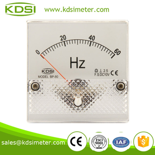 Small & high sensitivity BP-80 DC10V 60HZ voltage frequency meter