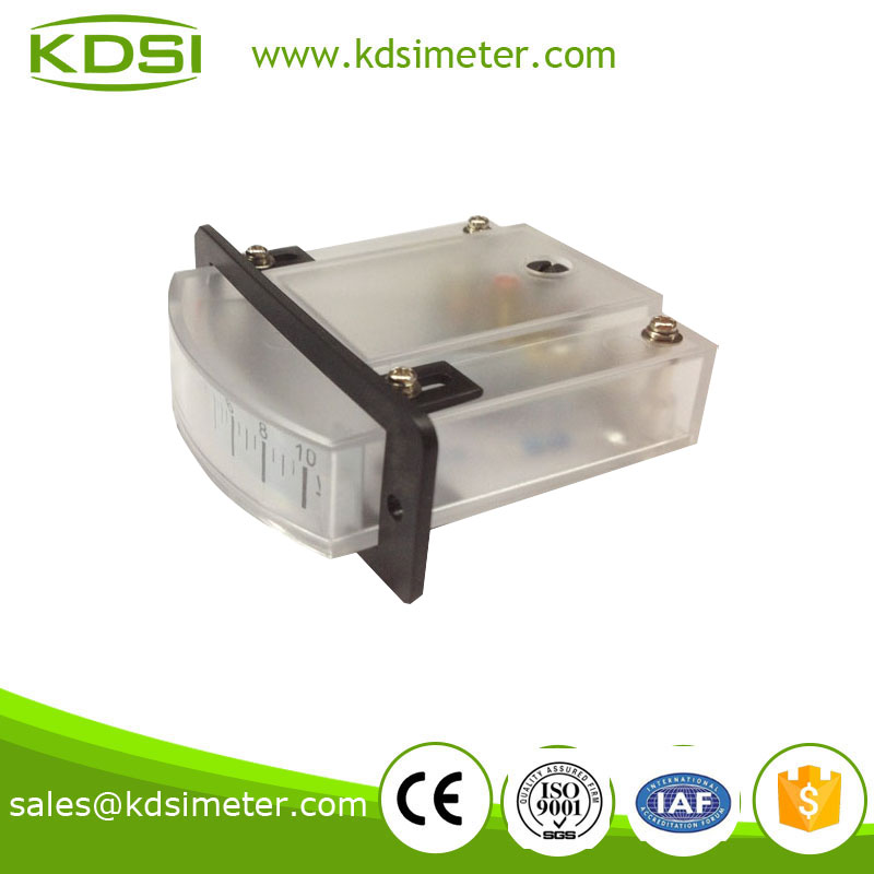 Thin edgewise classical BP-15 DC10V 150% industrial moving coil analog load panel meter