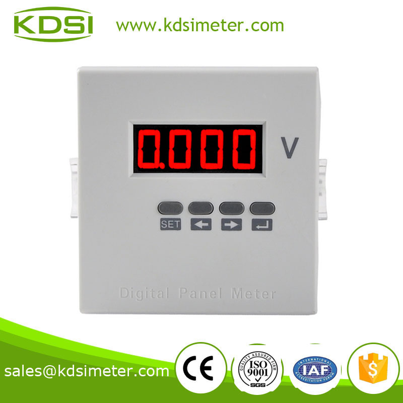 High precision digital panel voltmeter