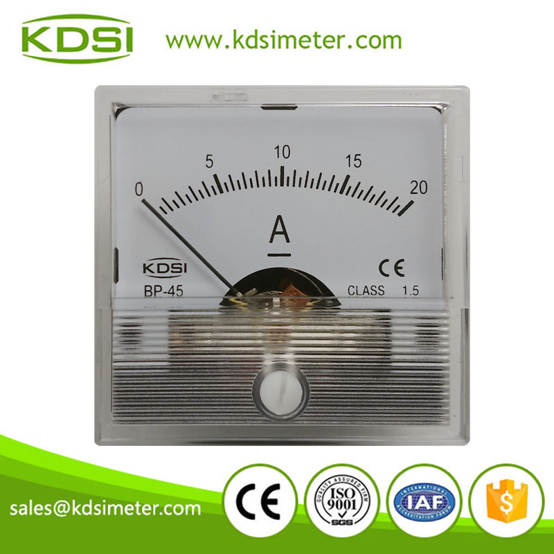 Taiwan technology BP-45 DC Ammeter DC20A panel ampere meter