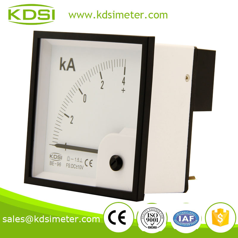 Factory direct sales BE-96 96*96 DC+-10V +-4KA voltage current meter