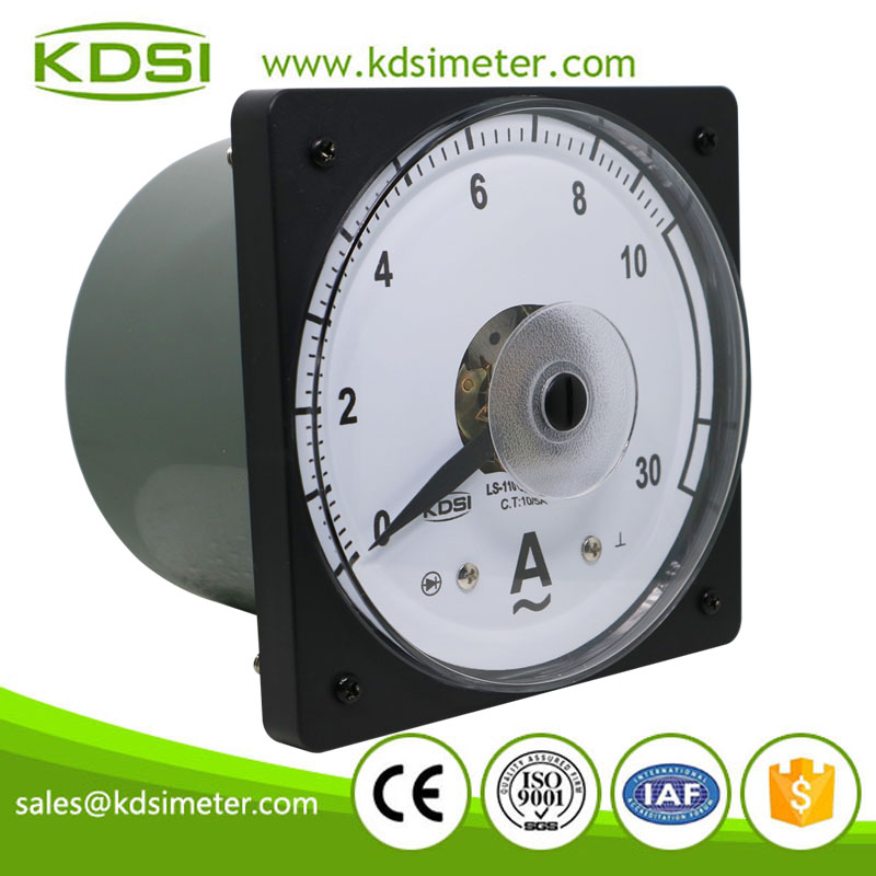 Hot Selling Good Quality LS-110 AC10/5A 3times overload panel marine ammeter with output