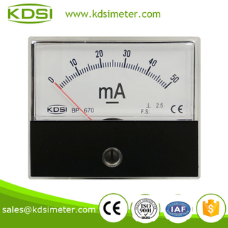 Educational Equipment BP-670 DC50mA portable current meter