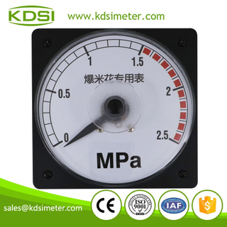 Classical LS-110 DC4-20mA 2.5MPa wide angle analog special meter for Popcorn