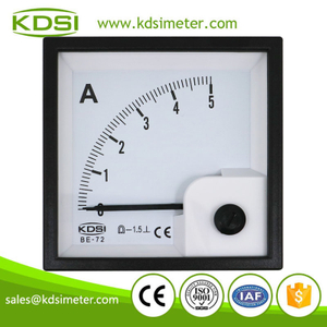 Hot Selling Good Quality BE-72 DC5A analog dc cnc operator panel ammeter