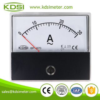 20 Year Top Manufacturer of CE,ISO passed BP-670 AC30A panel electric meter analog