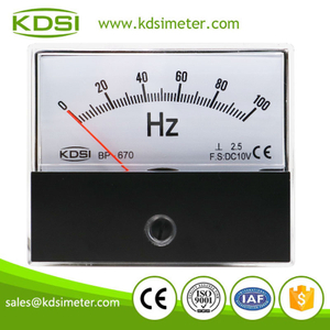 High quality BP-670 DC10V 100Hz mini voltage Hz electrical frequency meter