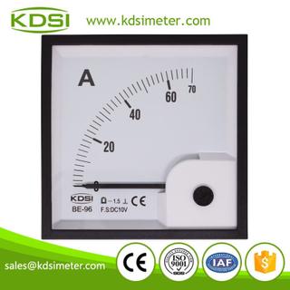 Factory direct sales BE-96 DC10V 70A dc analog amp current panel meter