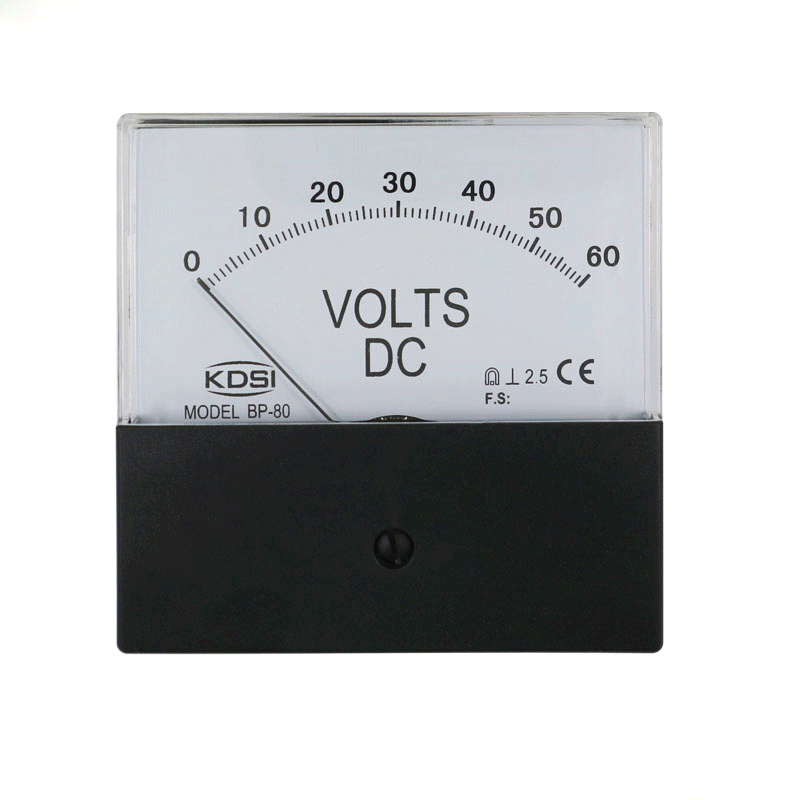 CE certificate BP-80 DC60V analog panel welding electric voltmeter