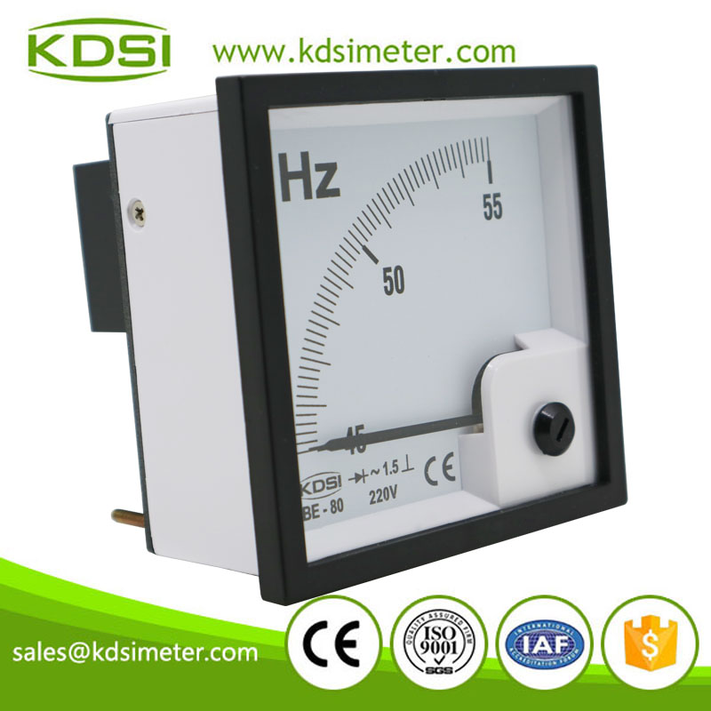 Portable precise BE80 4555Hz 220V analog panel electrical frequency