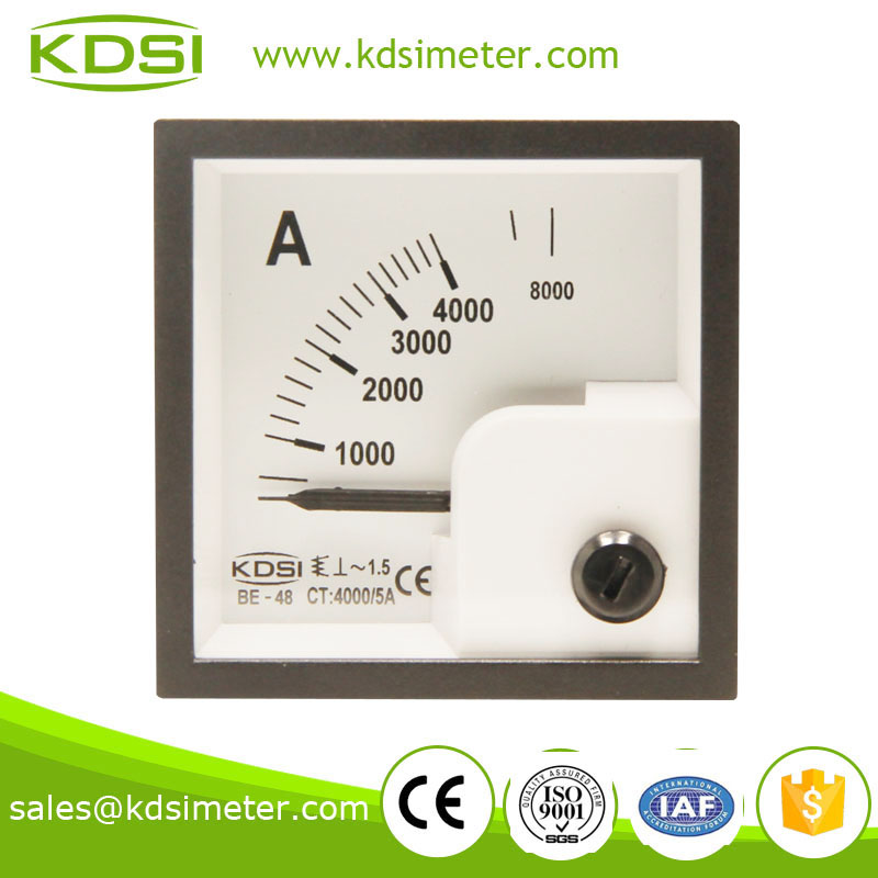 CE certificate BE-48 AC4000 / 5A ampere meter