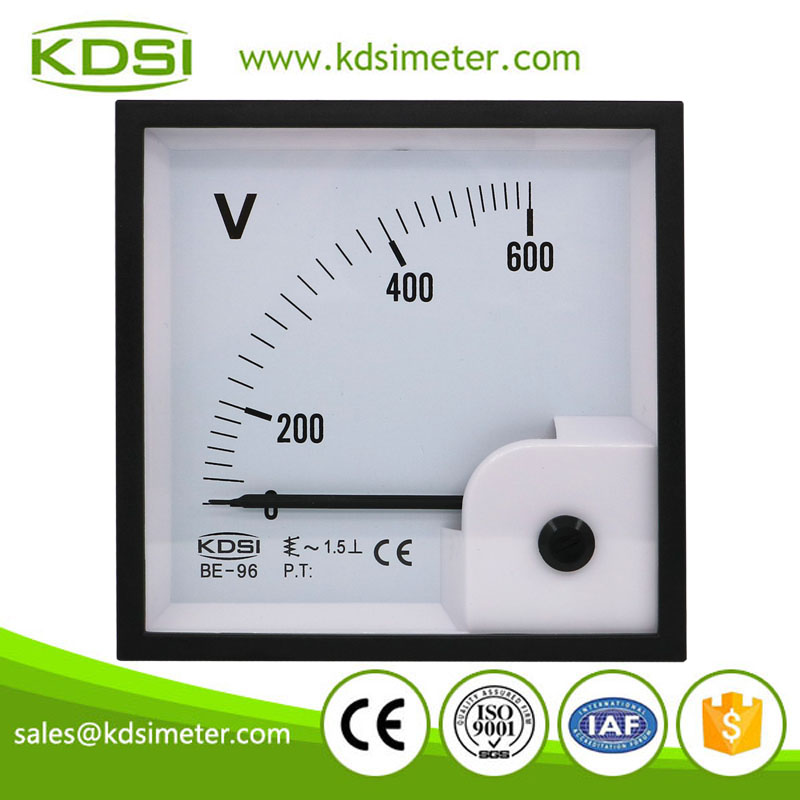 Hot Selling Good Quality BE-96 AC600V analog ac panel voltage meter