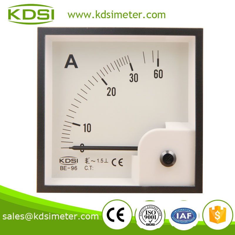 BE-96 96*96 AC Ammeter AC30A high precision ampere meter