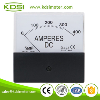 China Supplier BP-80 DC50mV 400A analog dc generator control panel amp meter