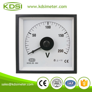 20 Years Manufacturing Experience BE-96W DC200V analog dc voltmeter