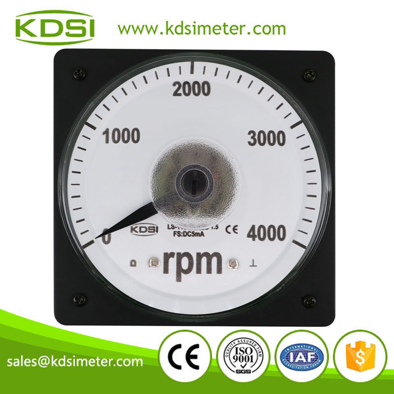 Marine meter LS-110 DC5mA 4000rpm analog panel electronic rpm meter