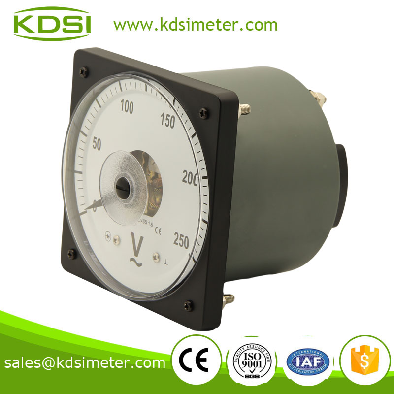 LS-110 AC Voltmeter AC250V wide angle AC analog voltmeter
