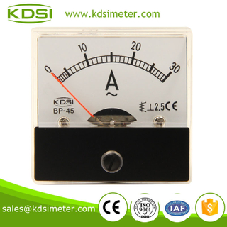 Easy operation BP-45 Analog Current Panel Meter AC 30A AMP Ammeter