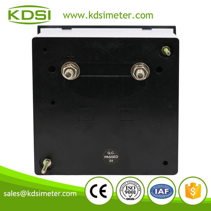 Square type BE-96 DC10V 40A analog dc panel mount ammeter