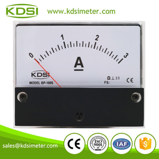 CE Approved BP-100S DC3A direct dc panel analog ampere indicator