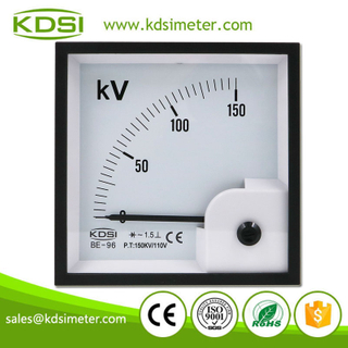 Industrial Universal BE-96 AC150kV/110V Rectifier Analog AC Panel Mount Voltmeter