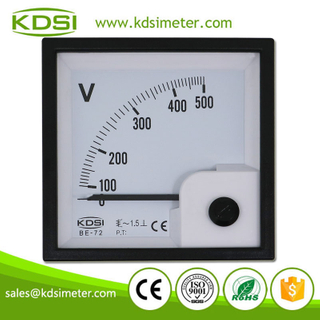 Easy operation BE-72 AC500V analog voltmeter