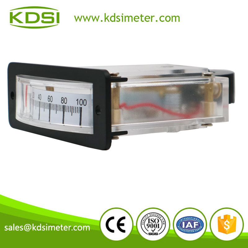 China Supplier BP-15 AC100/5A thin edgewise analog ac amp panel meter