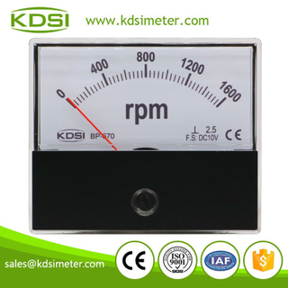 Factory direct sales BP-670 DC10V 1600RPM analog panel engine rpm tachometer