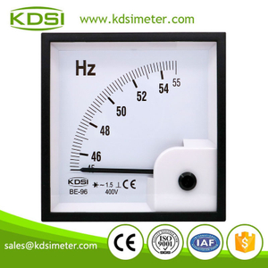 Factory direct sales BE-96 45-55Hz 400V analog panel voltage frequency meter