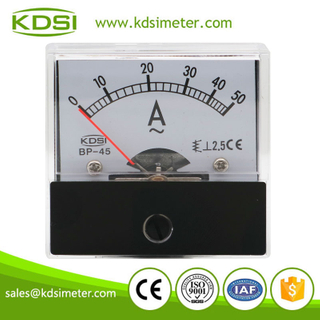 China Supplier BP-45 AC50A direct analog ac amp panel meter