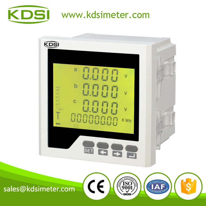Multi-purpose BE-96 3D-Y three phase digital Multimeters multi-rate power energy multiple electricity meter 