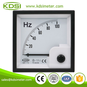High Quality Professional BE-72 DC10V 100Hz Analog DC Volt Hz Panel Meter