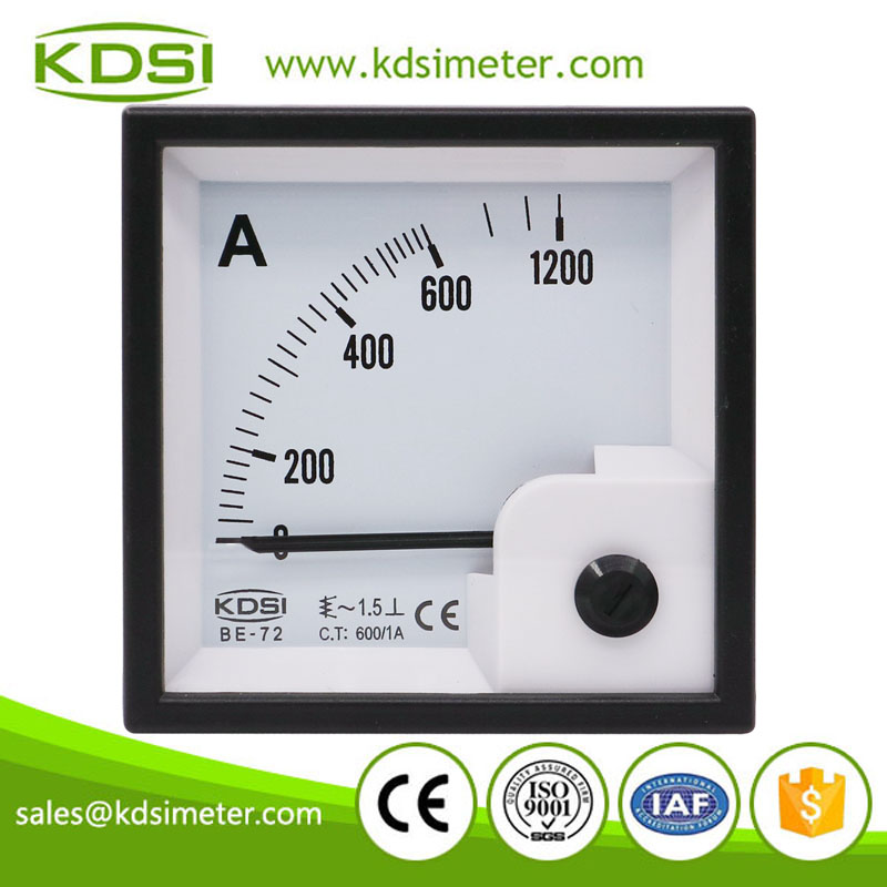 China Supplier BE-72 AC600/1A analog ac panel ampere controller