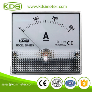 KDSI electronic apparatus BP-120S DC60mV 300A analog panel dc amp panel meter