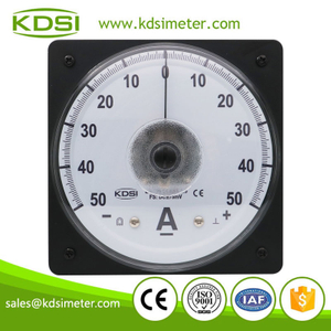 Hot Selling Good Quality LS-110 DC+-75mV 50A wide angle analog dc panel mount ammeter